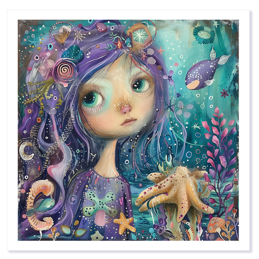 Under-the-Sea Mermaid Portrait